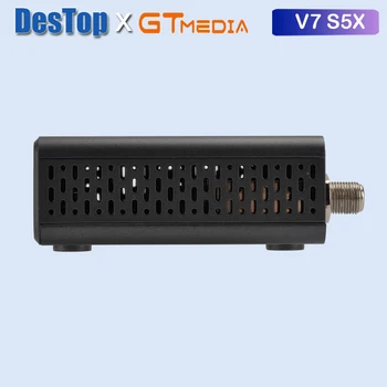10 ADET Gtmedia V7S5X DVB-S/S2/S2X Uydu Alıcısı 1080 P Full HD H.265 USB WİFİ ile Hızlı Teslimat İspanya BİSS Otomatik Rulo 4