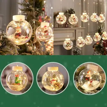 10 Adet LED tatil ışık Noel dekoratif Sting lamba odası