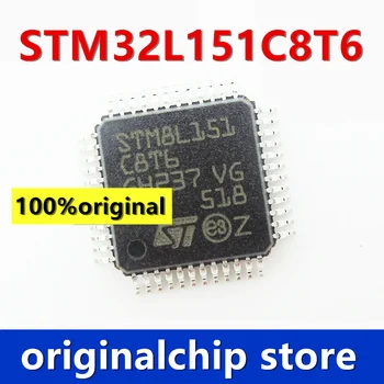 100 % Orijinal STM32L151C8T6 STM32L151C8T6A 32-bit mikrodenetleyiciler 128KB LQFP-48 yama Mikrodenetleyici çip