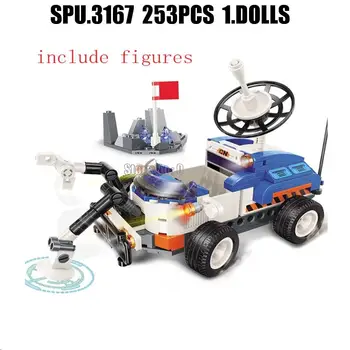 1138 253 adet Uzay Ay Rover Araç Yapı Taşları Oyuncak