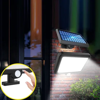 160LED su geçirmez güneş ışığı açık hareket sensörü güvenlik güneş lambaları Bahçe lambası bahçe dekorasyon sokak Güneş lambası 3