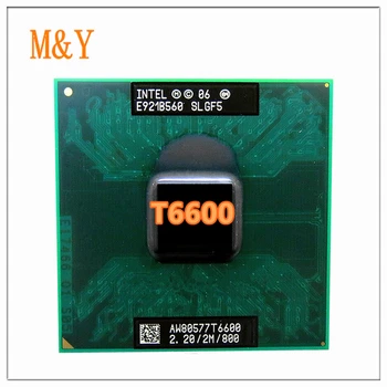 2 Duo T6600 2 M Önbellek 2.20 GHz 800 MHz soket PGA478 sürüm Desteği PM965 yonga seti
