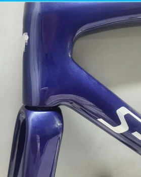 2 yıl garanti derin mavi bisiklet karbon bisiklet frameset UD parlak tayvan bisiklet frameset bsa disk bisiklet frameset bsa 44-58 cm