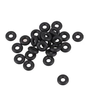 20 adet 5.6 mm çap 1.8 mm kalınlık siyah kauçuk O-ring yağ yıkayıcılar
