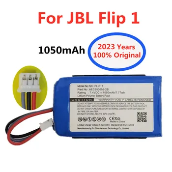 2023 Orijinal CS-JMD110SL AEC653055-2S İçin 1050mAh Yedek Pil JBL Flip 1 Flip1 kablosuz bluetooth Hoparlör piller