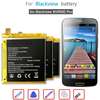 4380mAh Pil Blackview BV9900 Pro BV9900Pro Cep Telefonu Li-ion Bateria