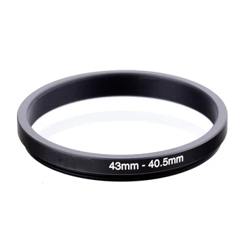 43mm-40.5 mm 43-40. 5 mm 43 ila 40.5 mm 43mm ila 40.5 mm Metal Adım Aşağı Lens Filtre Adaptör Halkası Adım