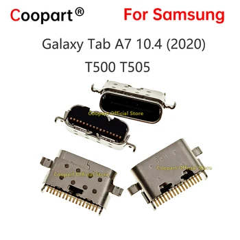 5-100 adet USB Tip C Güç Konektörü Jakı Samsung Galaxy Tab İçin A7 10.4 (2020) T500 T505 USB şarj yuvası Şarj Soketi Bağlantı Noktası