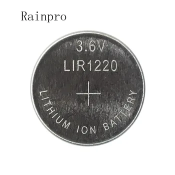  5 ADET/GRUP LIR1220 1220 3.6 V Lityum şarj düğmesi pil kaliteli.