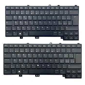 ABD Düzeni Çoklu dil Laptop Klavye Arkadan Aydınlatmalı alienware 15 R3 15 R4 13 R3 Serisi Dizüstü Bilgisayar, Siyah