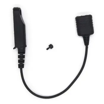 Adaptör Kablosu Baofeng UV - 9R Artı UV-XR Su Geçirmez 2 Pin için Uygun UV-5R UV - 82 UV-S9 Walkie Talkie Kulaklık Hoparlör Mikrofon 4