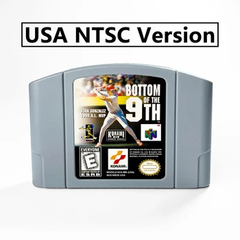 Alt 9th 64 Bit Oyun Kartuşu ABD Versiyonu NTSC Formatı İçin N64 0