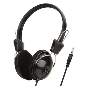 Aşırı kulaklıklar Kulaklık Kablosu ile 3.5 mm Fiş Bilgisayar Laptop için Müzik Dinleme Oyun Video İzleme