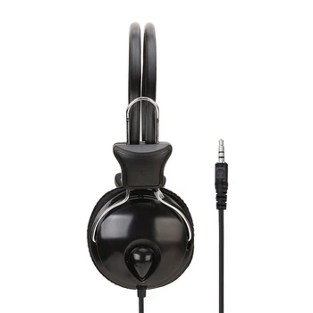 Aşırı kulaklıklar Kulaklık Kablosu ile 3.5 mm Fiş Bilgisayar Laptop için Müzik Dinleme Oyun Video İzleme 2