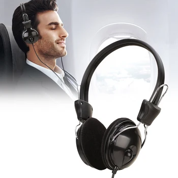 Aşırı kulaklıklar Kulaklık Kablosu ile 3.5 mm Fiş Bilgisayar Laptop için Müzik Dinleme Oyun Video İzleme 3
