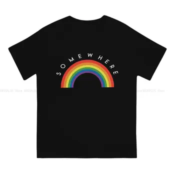 Bazı Nerede Benzersiz TShirt Eşcinsel Tasarım Rahat Polyester T Shirt Erkekler Kadınlar İçin Sıcak Satış Şeyler 1