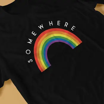 Bazı Nerede Benzersiz TShirt Eşcinsel Tasarım Rahat Polyester T Shirt Erkekler Kadınlar İçin Sıcak Satış Şeyler 2