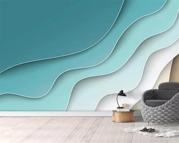 beibehang Özelleştirilmiş modern yeni soyut çizgiler İskandinav kanepe basit arka plan papel de parede duvar kağıdı duvar kağıtları ev dekor