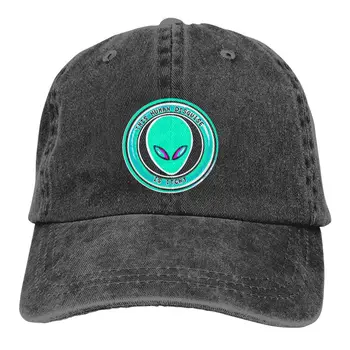 Bu İnsan Kılık Kaşıntılı Alien Beyzbol Kapaklar Doruğa Kap Meme Güneş Gölge Şapka Erkekler Kadınlar için