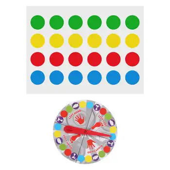 Büküm Hamle Kurulu Oyunu Komik Çocuklar Yetişkin Vücut Twistering Hareket Mat Multiplayer Parti Ebeveyn-çocuk Masa Oyunları oyun matı Masa Oyunu