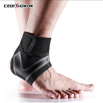 CEOI GWOK 1 ADET Ayak Bileği Sıkıştırma Kayışı Anti Burkulma Desteği Spor Ayak Bileği Kol Basınçlı Anti-burkulma Ayak Bileği Çorap Açık