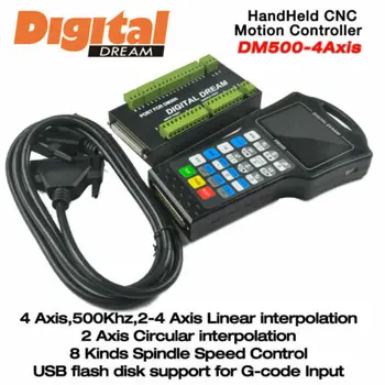 Dijital Rüya DM500 3/4 Eksenli CNC El hareket kontrolörü 500KHz