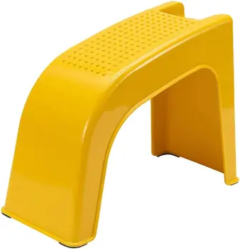 Duş Ayak Istirahat Standı, Plastik Footrest, Duş Ayak Taburesi, Tıraş Bacaklar Yetişkinler için, sarı