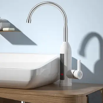 Elektrikli Ekran Mutfak Musluk Anında Sıcak su musluk ısıtıcı su ısıtıcı Kaçak Koruma ile Güvenli ve Düşük Tüketim