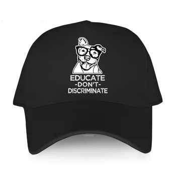 Erkek Moda pamuk baskılı Şapka marka orijinal Kap EĞİTMEK ayrımcılık YAPMAYIN Unisex Nefes beyzbol şapkası Erkek Arkadaşı şapkaları