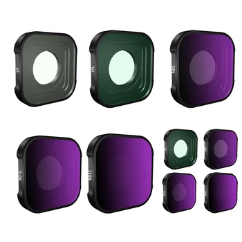 Filtreler Kiti GoPro Hero 11 10 9 Eylem Kamera UV CPL ND8 ND16 ND32 Filtre Git Pro 9 10 11 Filtre Kamera Lens Aksesuarları