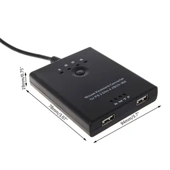 Gecikmeden PS3 / PS4 / XBox 360 için Fare Klavye Dönüştürücü Adaptör