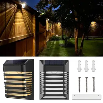 Güneş LED Lamba Yüksek Parlaklık Hiçbir Kablo Gerekli IP54 Su Geçirmez Şarj Güneş Enerjili Bahçe Yard LED Lamba Bahçe Malzemeleri