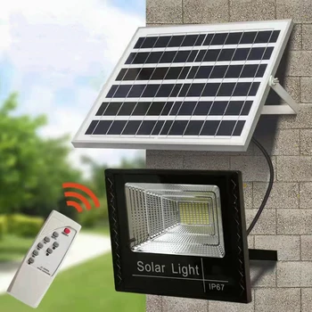 Güneş ışığı IP67 Su Geçirmez Spot Reflektör led ışık 5M Kablo ile Bahçe Garaj İçin Arka Bahçe Güneş led ışık Açık