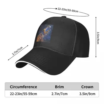 JWST Sütunlar Oluşturma beyzbol şapkası / - F - / Büyük Boy Şapka Lüks Erkek Şapka siperlikli şapka Bayanlar Erkek 5