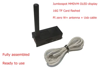 Kullanıma hazır ! MMDVM Hotspot Desteği P25 DMR YSF NXDN +Ahududu pi Sıfır W 0 W +OLED + Anten + 16G SD kart + Kılıf + USB kablosu 0