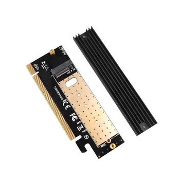 M. 2 NVMe SSD Adaptörü M2 PCIE 3. 0X16 Denetleyici Kartı M Anahtar Arayüzü Desteği PCI Express 3. 0x4 2230-2280 Boyutu 2