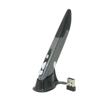 Mini 2.4 GHz USB Kablosuz Fare Optik Kalem Hava Fare Ayarlanabilir 800/1200 / 1600DPI Dizüstü Bilgisayarlar için Masaüstü Bilgisayar 1