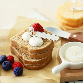 Mini tost ekmeği Sabun Kalıp, Simülasyon Tost Mum silikon kalıp, Dekoratif Küçük Tost Şekli Kek Dekorasyon Reçine Kalıpları