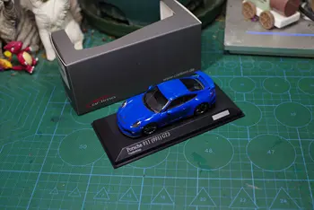 MİNİCHAMPS 1/43 pres döküm model araç Porsch 991 GT3 mavi Sınırlı sayıda simülasyon model araba orijinal kutusu ile