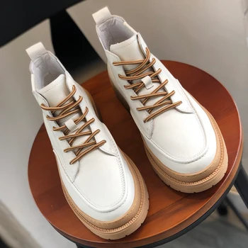 Moda Ayakkabı Erkekler için 2022 Yeni Nefes Erkek Spor Ayakkabı Basit Rahat Erkek deri ayakkabı Tüm Maç Dantel-up erkek Ayakkabı 2
