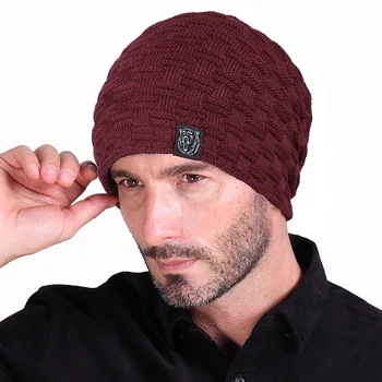 Moda Erkekler Sıcak Kasketleri Örme Şapka Kapaklar Kadınlar için Kış Kaput Marka Tarzı Renkli Hip Hop Bere Kürk Skullies Kap Şapka 2