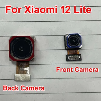 Orijinal Büyük Ana Arka Arka Kamera İçin Xiaomi 12 Lite 2203129G Küçük Bakan Selfie Ön Kamera Mobil Flex Kablo Değiştirme
