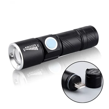 P50 güçlü ışık miktarı ekran USB şarj edilebilir Zoom projektör Led avcılık Mini s