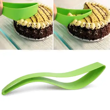 Plastik Kek Dilimleme Kek Pasta Dilimleme Roman Küçük Dilim Bıçak Kek Kesici Dilimleme Pişirme Araçları 0