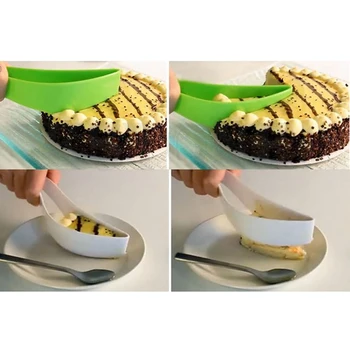Plastik Kek Dilimleme Kek Pasta Dilimleme Roman Küçük Dilim Bıçak Kek Kesici Dilimleme Pişirme Araçları 1