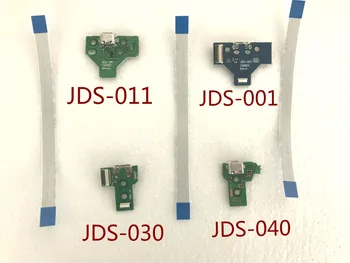 Playstation 4 için PS4 Pro Denetleyici USB Şarj Kurulu Soket Devre JDS-001 JDS-011 JDS-030 JDS-040 Şerit Kablo ile 0