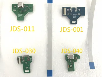 Playstation 4 için PS4 Pro Denetleyici USB Şarj Kurulu Soket Devre JDS-001 JDS-011 JDS-030 JDS-040 Şerit Kablo ile 1