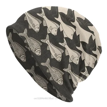 Renkli Akın Kuş Hayvan moda şapkaları Escher Bonnet Özel Skullies Kasketleri Kapaklar