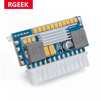 RGeek 450 W 24Pin 12 V DC Giriş Tepe 450 W Çıkış Realan Mını ITX Pıco PSU DC ATX PC Anahtarı DC-DC ATX Güç Kaynağı Bilgisayar PC için