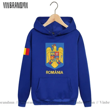 Romanya Romen ROU RO Mens Hoodies Klasik Kazaklar Hoodie Kazak Streetwear Giyim Hip Hop Eşofman ulusal bayrak Tasarım